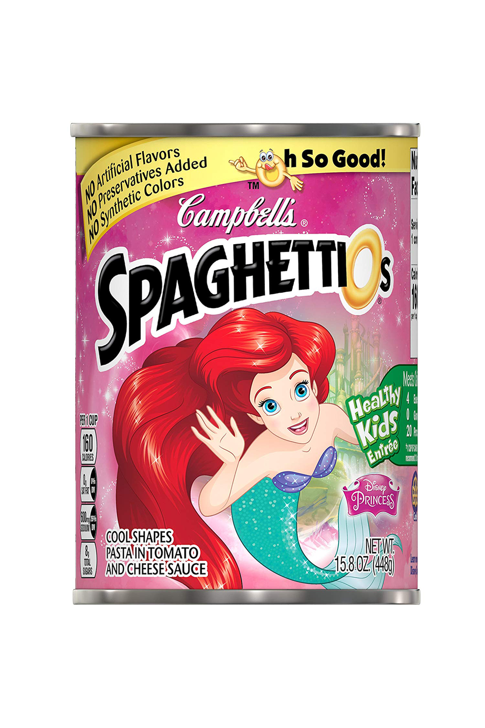 Disney Princess-Shaped SpaghettiOs 