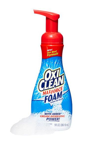 OxiClean MaxForce Foam Laundry Stain Remover