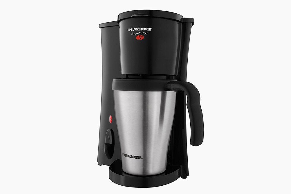 BLACK+DECKER DCM18S Brew 'n Go Personal Coffee Machine with Travel Mug