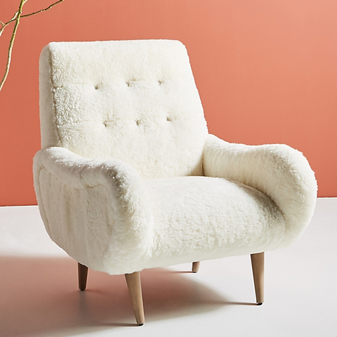 10 Shearling Chairs That Will Give Your Home A Cozy Vibe - Best Sherpa ...