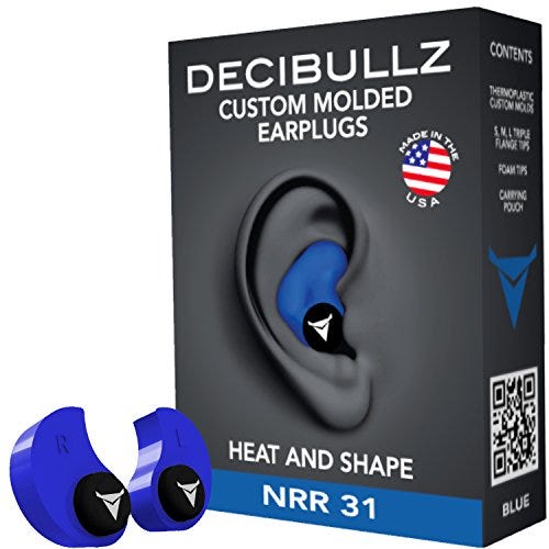 Decibullz Custom Molded Earplugs