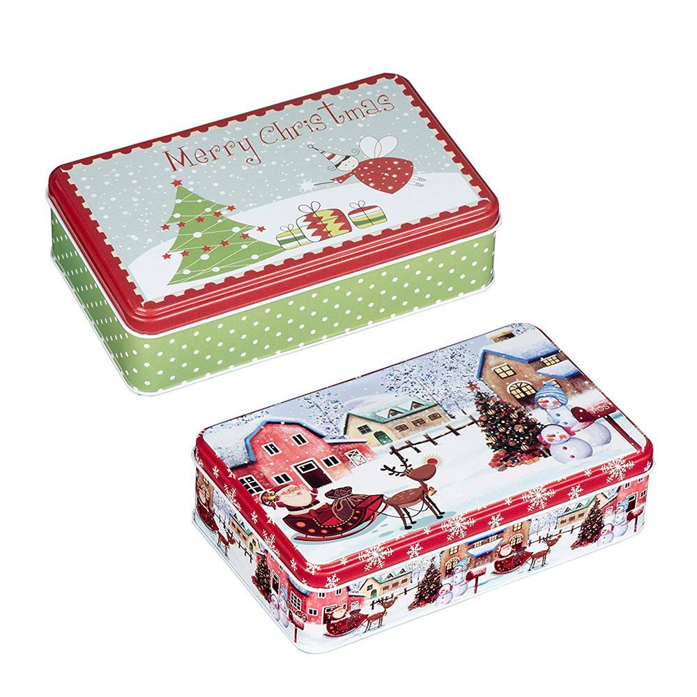 Gift Boxes Select Design Christmas Holiday Cookie Tins Nesti