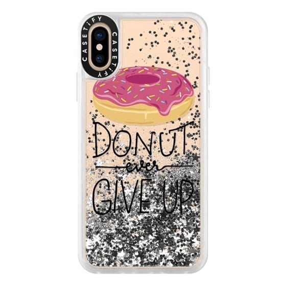 Donut Ever Give Up  Phone Case for iPhone X/Xs