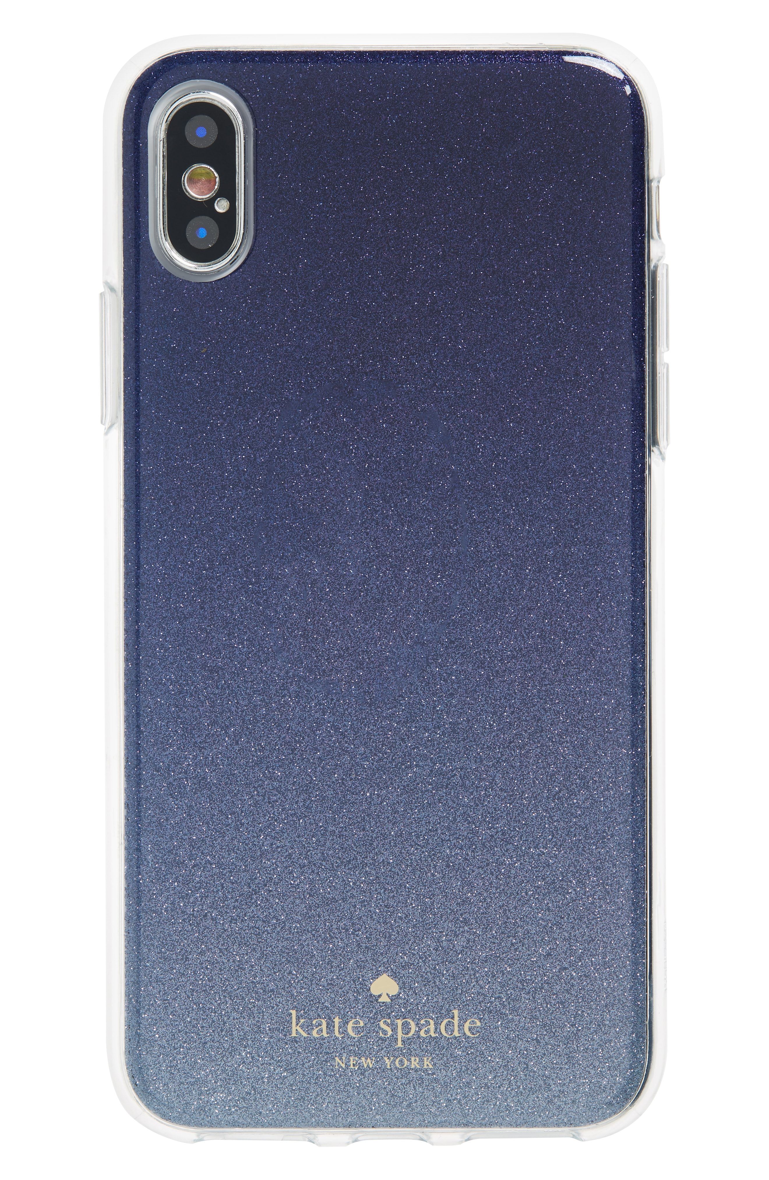 Kate Spade Glitter Ombré Case for iPhone X/Xs