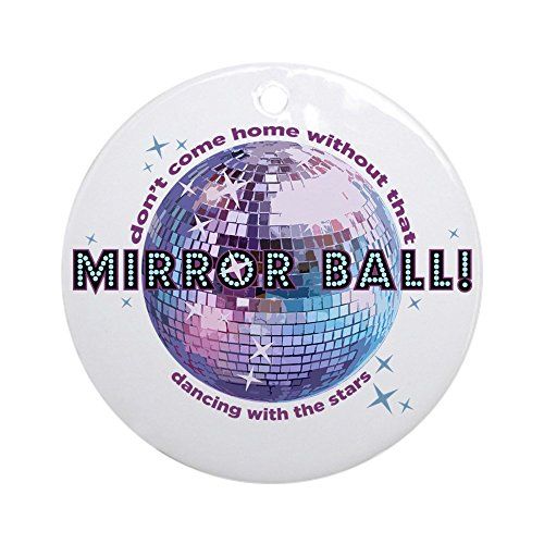 Dancing With the Stars Mirror Ball Holiday Ornament 