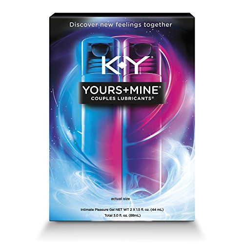 K-Y Yours & Mine Couples Lubricant for Him & Her