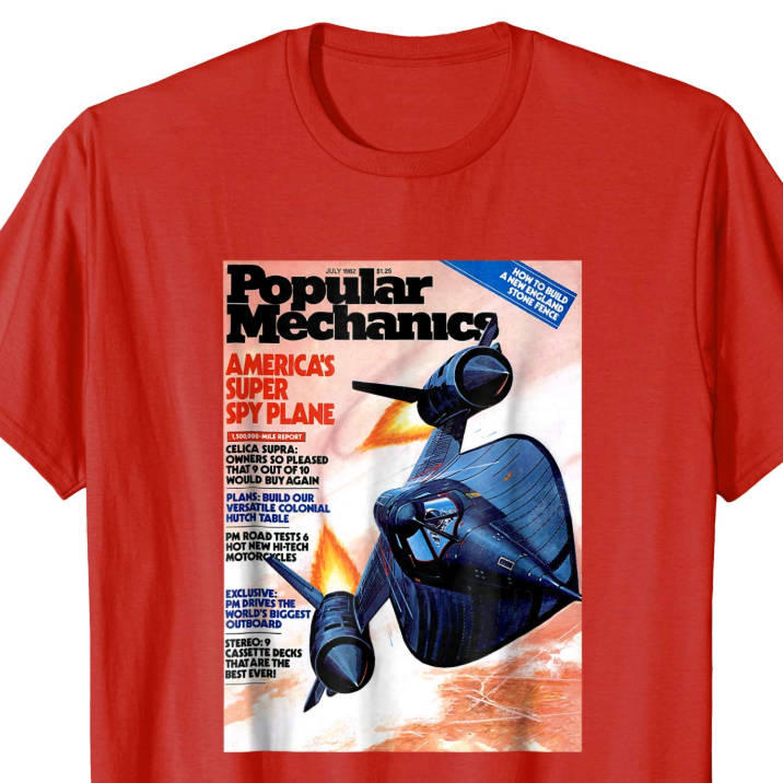 Popular Mechanics July 1982 Cover T-Shirt