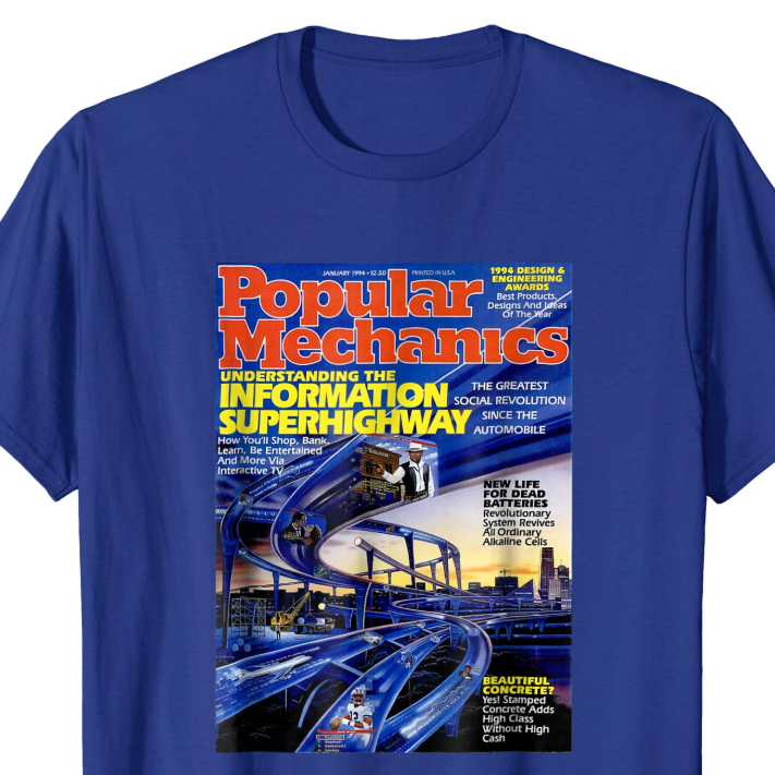 Popular Mechanics January 1994 Cover T-Shirt