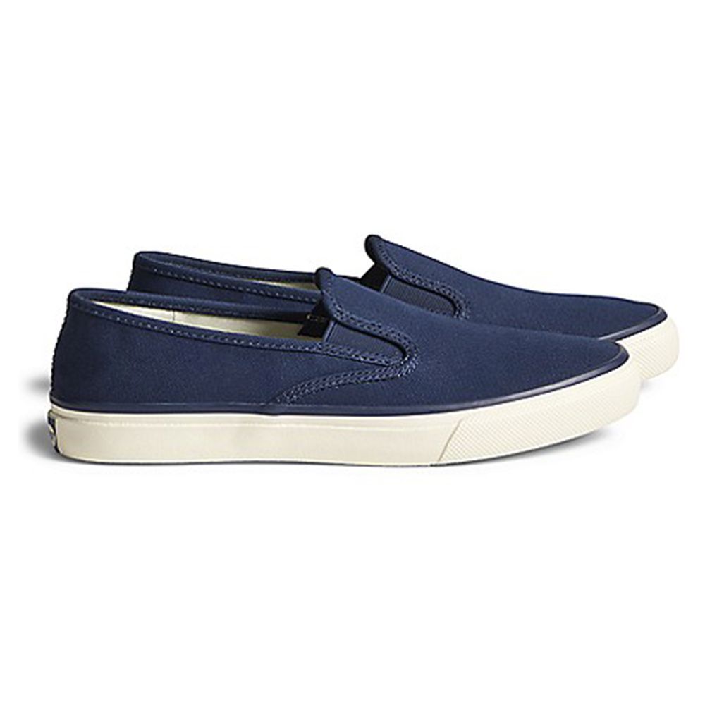 mens canvas slip on sneakers