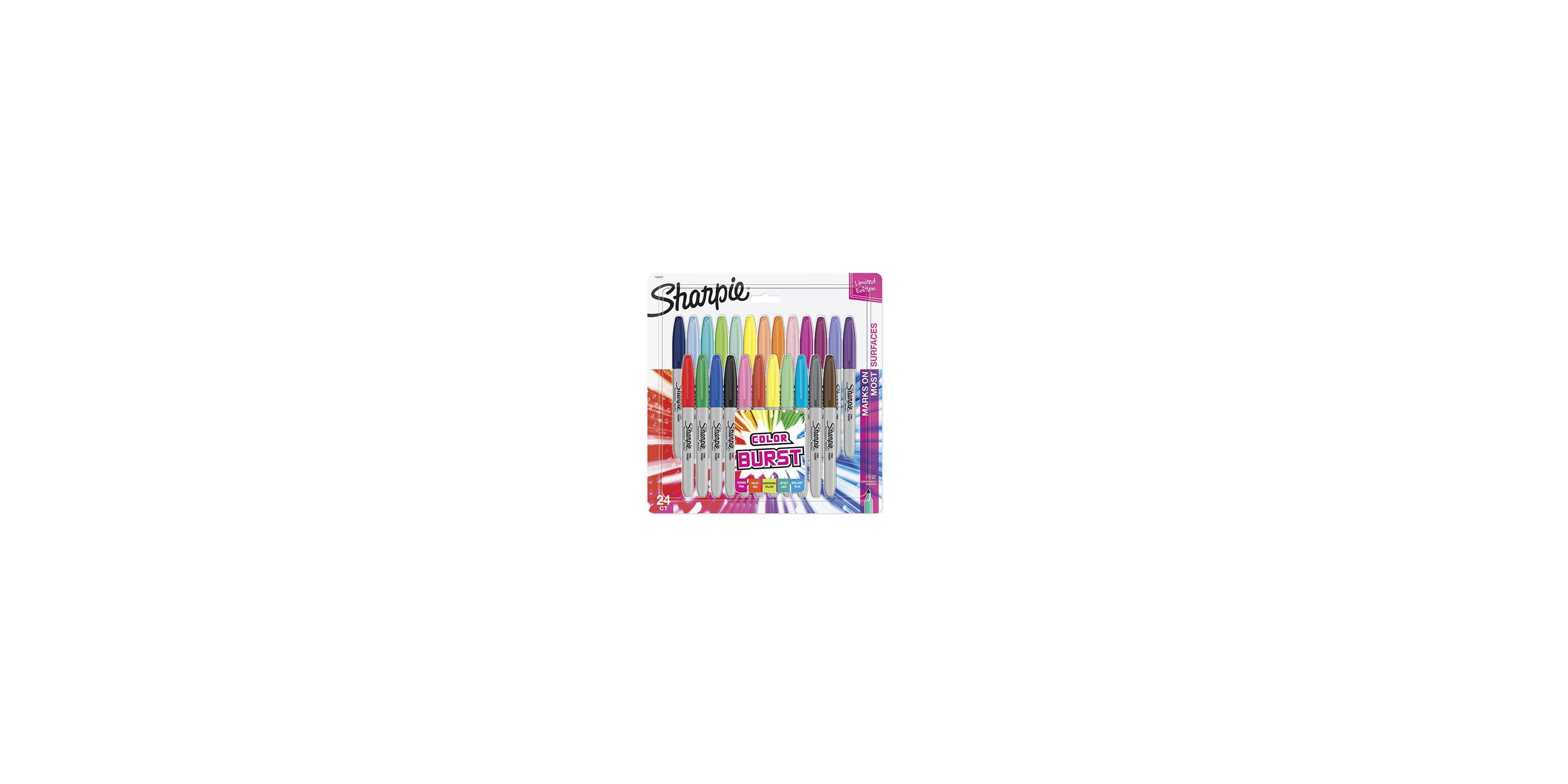Assorted Color Burst Sharpie Pens