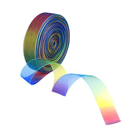 Multi-Colored Rainbow Ribbon