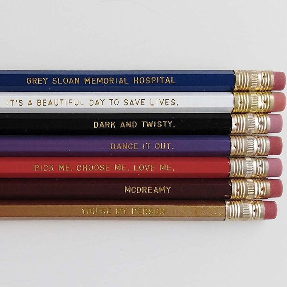 'Greys Anatomy' Pencil Set