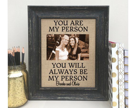 You Are My Person Print with Frame