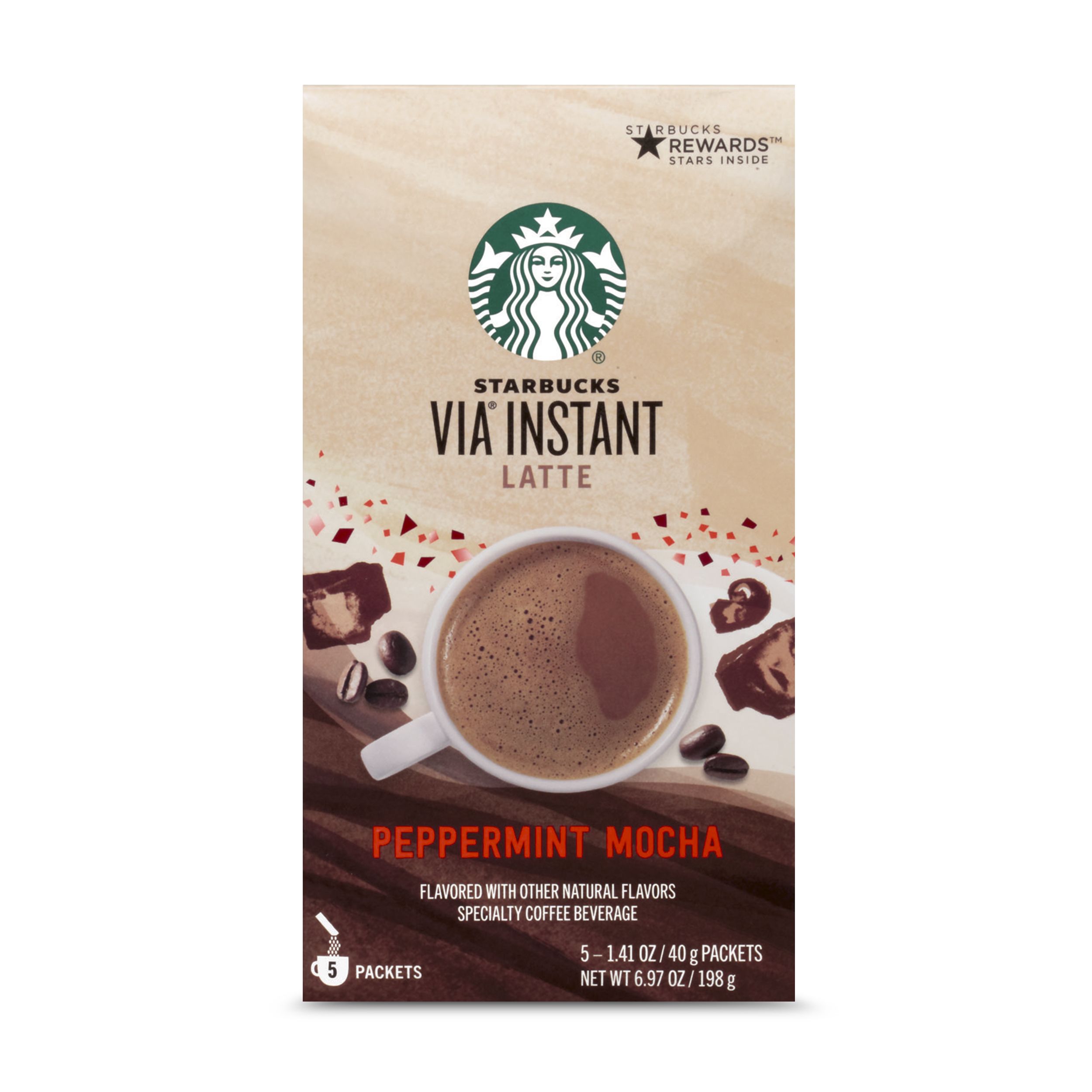 Starbucks VIA Instant Peppermint Mocha Lattes