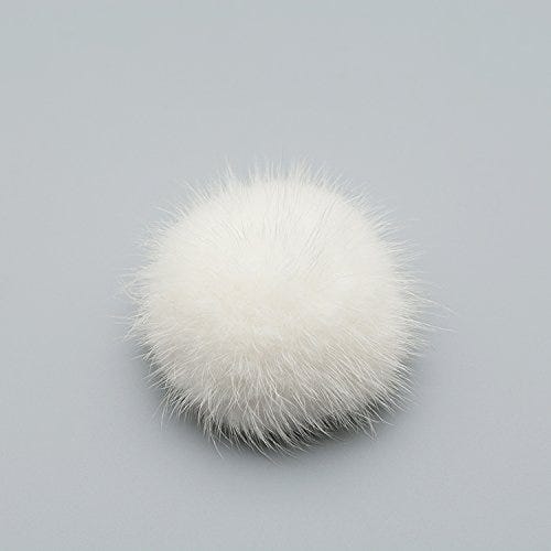 Fur Pom Shoe Clips