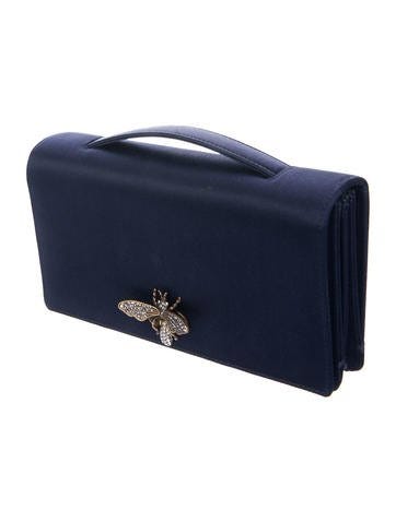 Satin Bee Clutch