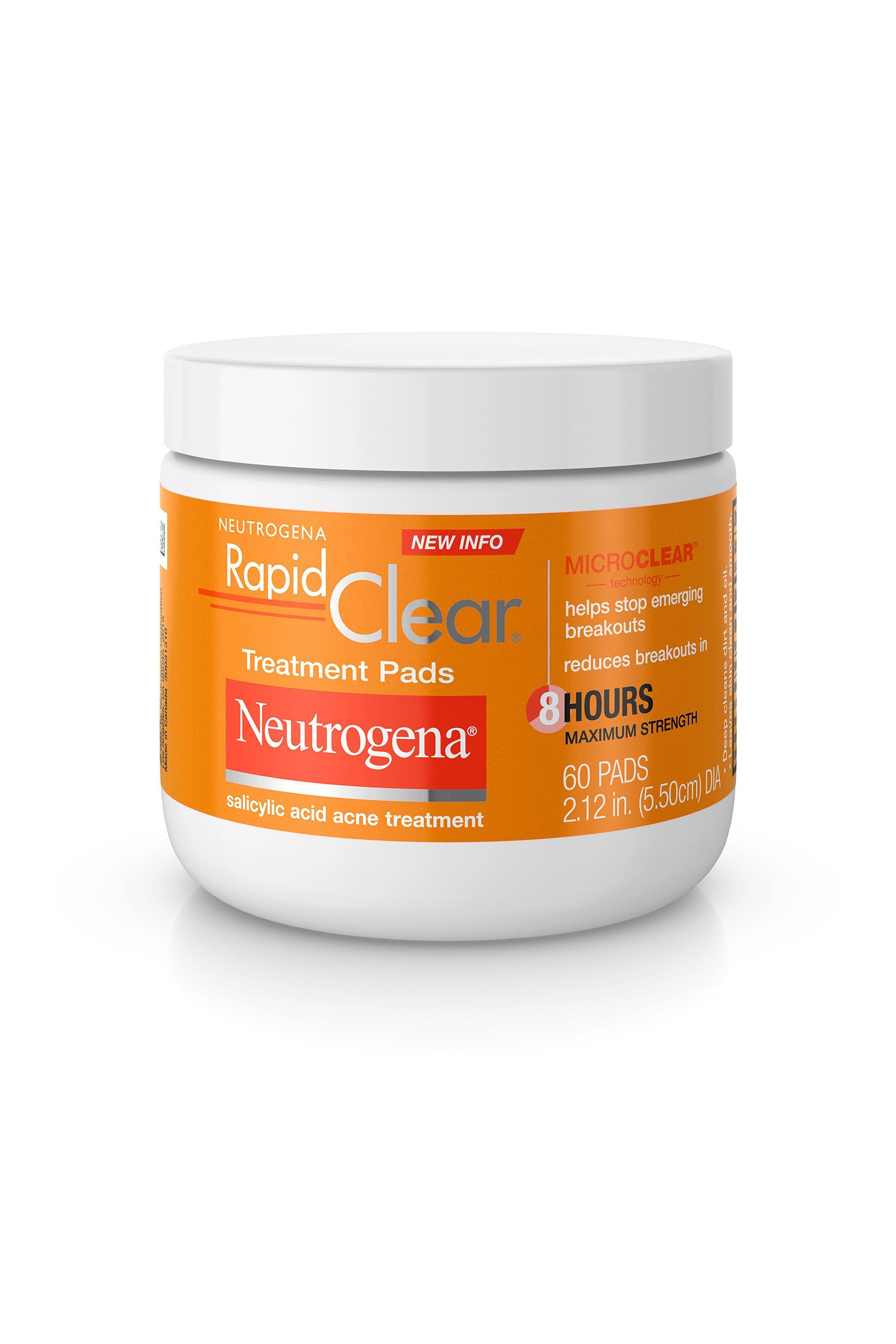 Neutrogena Rapid Clear Maximum Strength Acne Treatment Pads with Maximum-Strength Salicylic Acid Acne Medicine