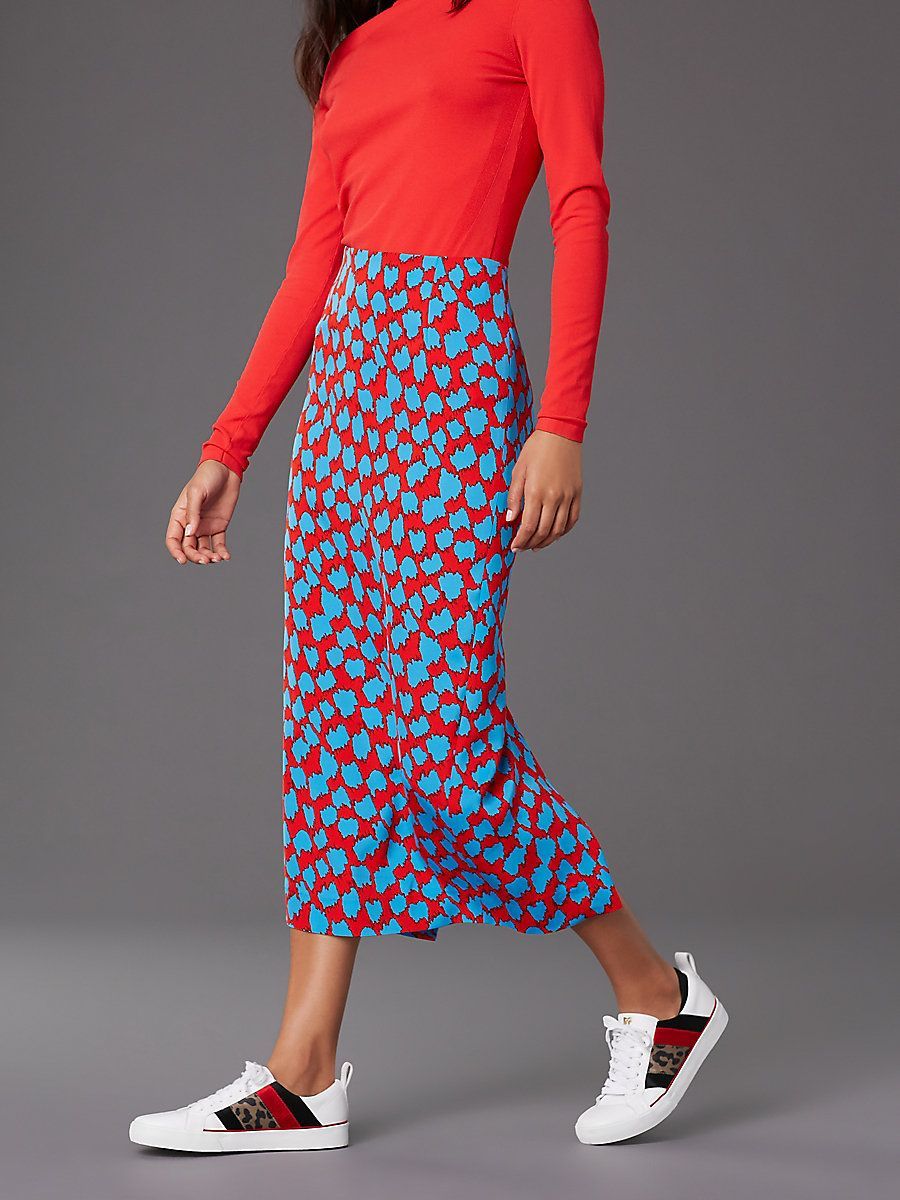 Diane von furstenberg midi pencil skirt sale