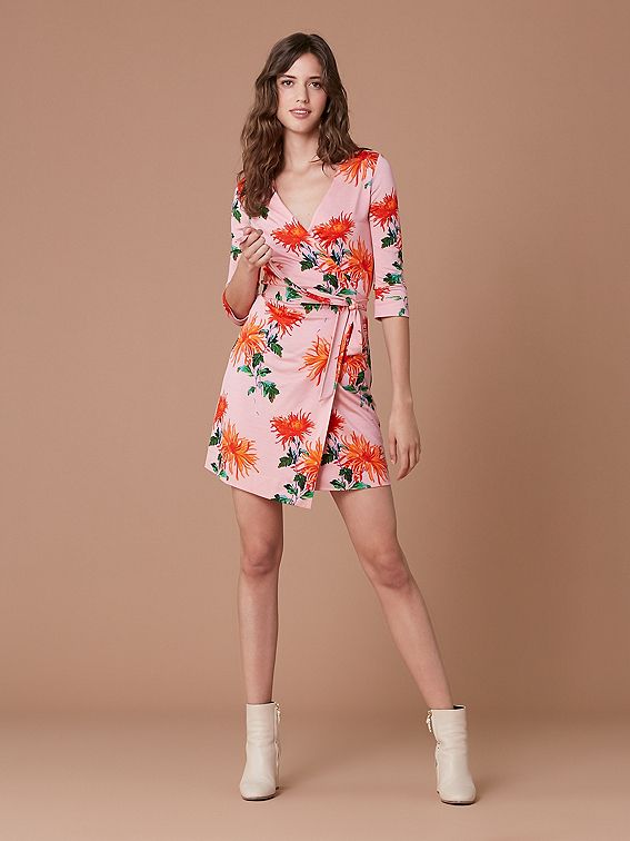 Dvf fashion wrap romper