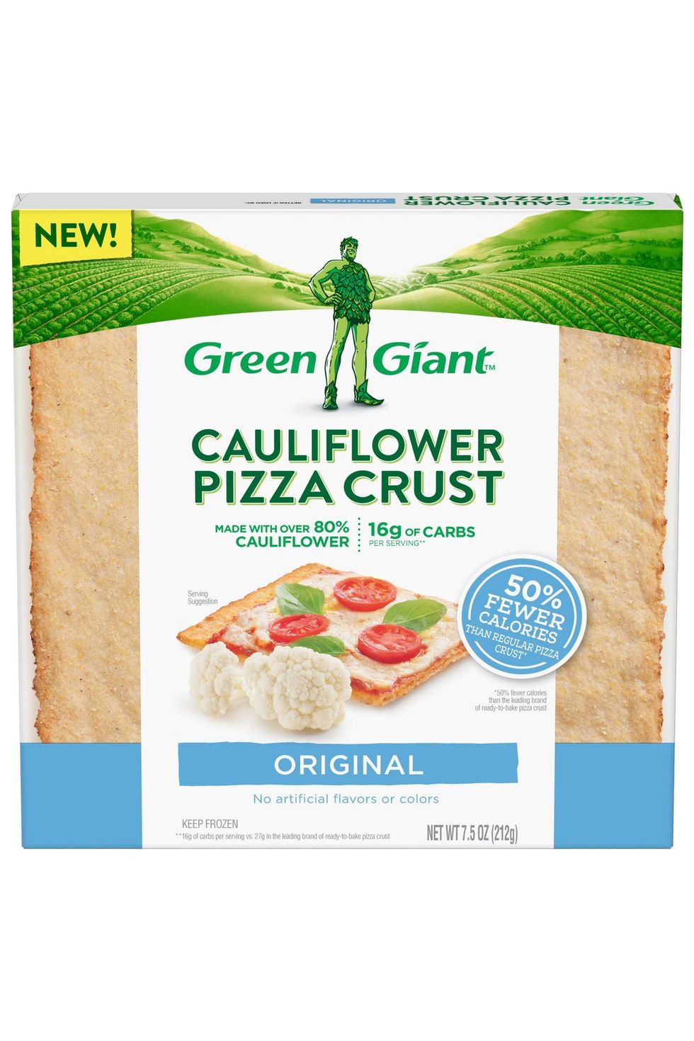 Green Giant Cauliflower Frozen Pizza Crust