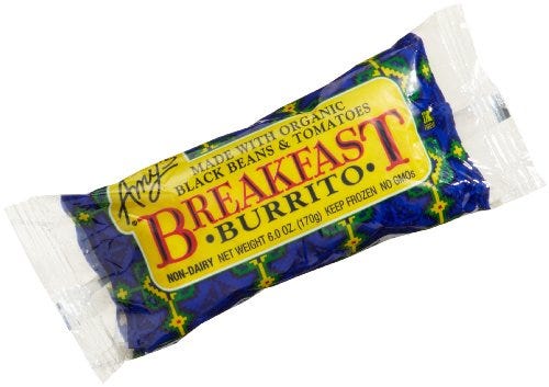 Amy's Organic Breakfast Burrito