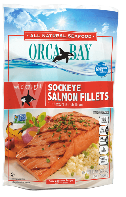 Orca Bay Sockeye Salmon Fillets