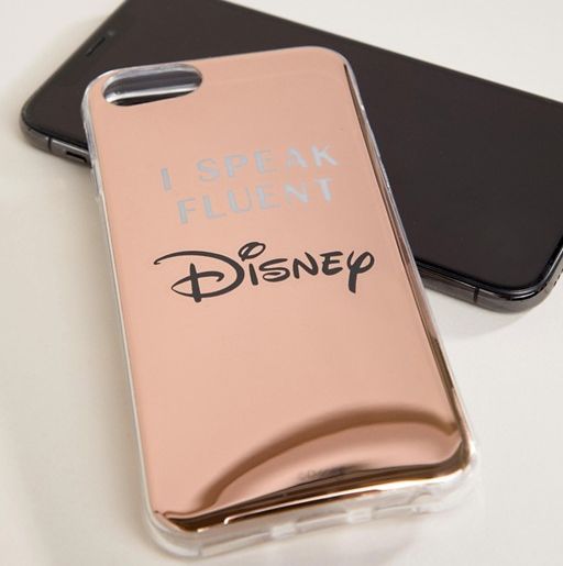 Typo Disney 玫瑰金色 iPhone 手機殼 NT. 322