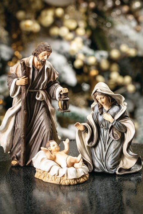 20 Best Nativity Sets Christmas Indoor Creches Wayfair Holy Family Nativity Set