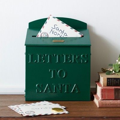 Green Mailbox Letters to Santa