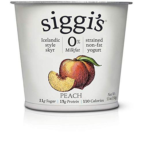 Siggi's, Skyr Icelandic Style Strained Non-Fat Yogurt Peach