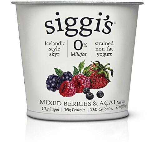 Siggi's, Fat Free Acai & Mixed Berry