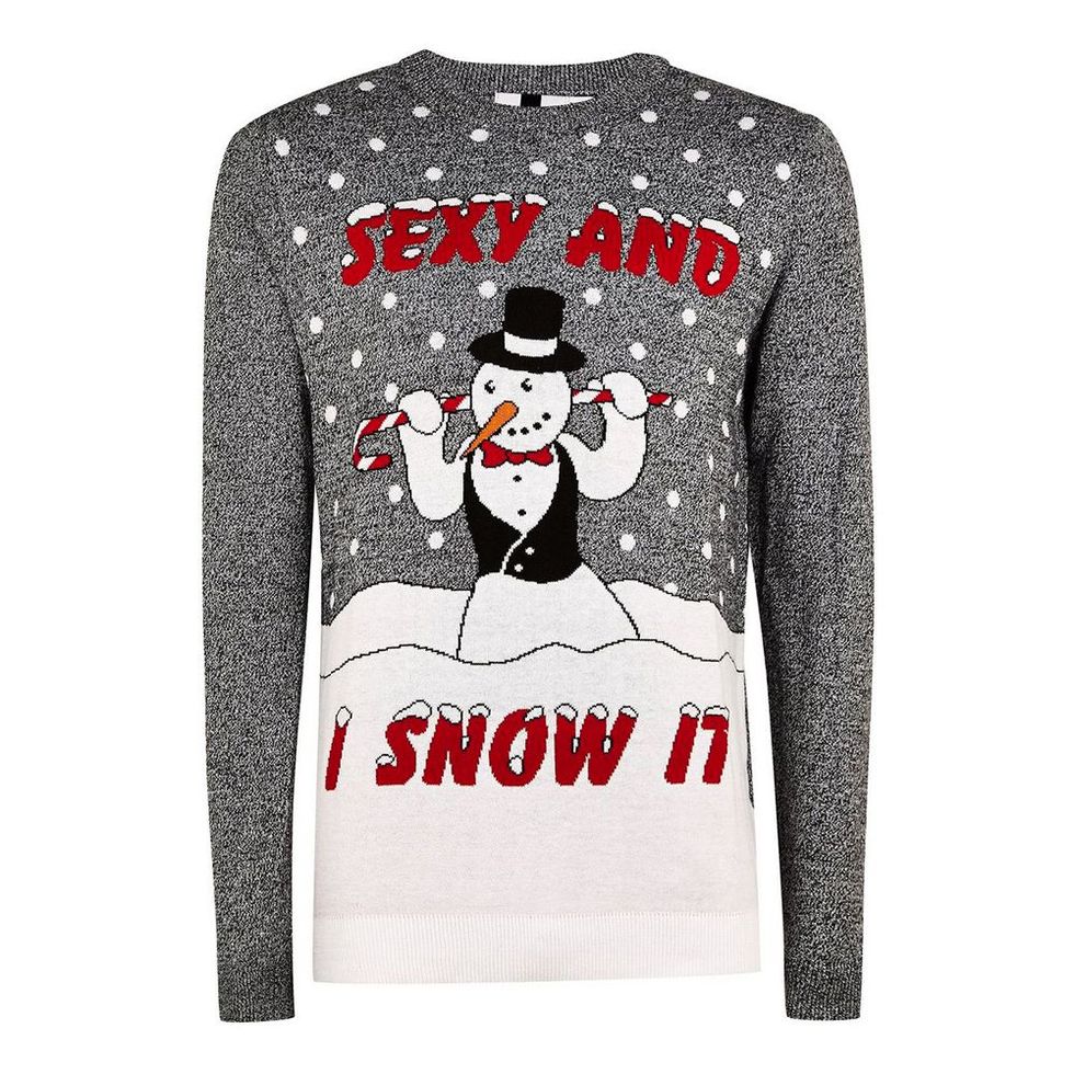 Topman 'Sexy and I Snow It' Ugly Sweater