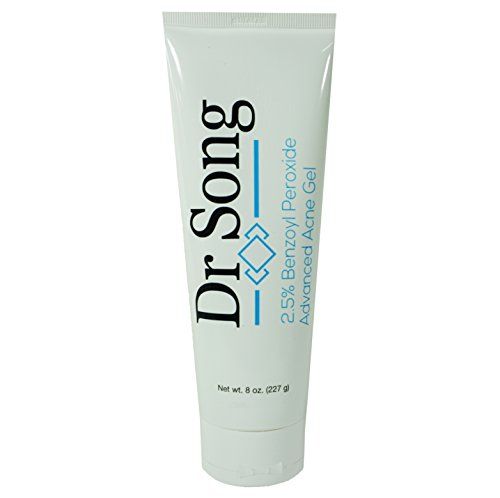 2.5% Benzoyl Peroxide Dr Song Acne Gel Treatment Lotion (8 oz)