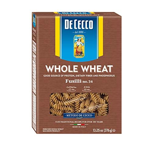 De Cecco Whole Wheat Pasta