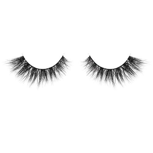 Lilly Lashes 3D Mink MakeupBySamuel | False Eyelashes | Dramatic Look and Feel | Invisible Band | Reusable | Non-Magnetic | 100% Handmade & Cruelty-Free