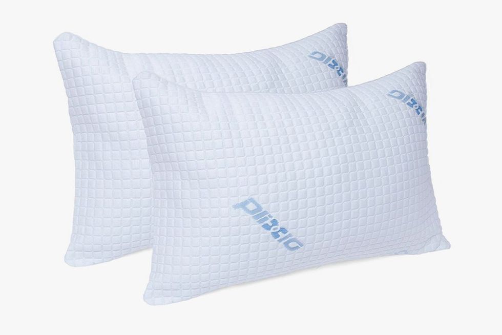 Plixio Deluxe Cooling Shredded Memory Foam Pillow (2-Pack)