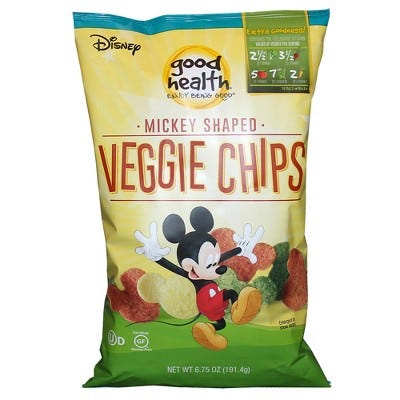 Mickey Mouse Veggie Chips
