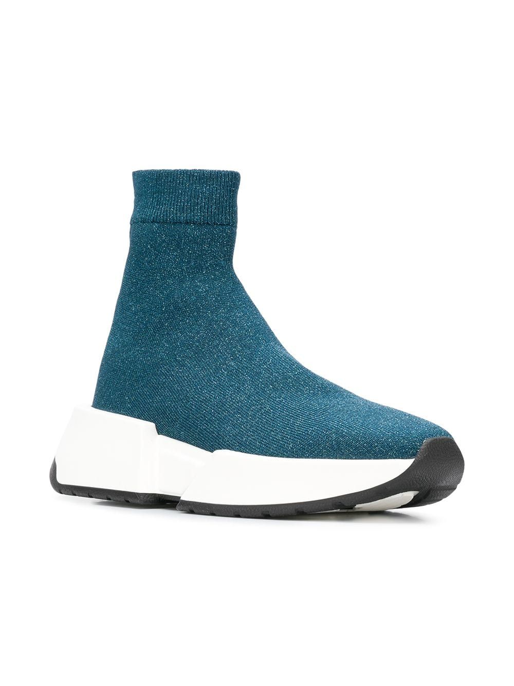tenko ankle high top sock sneaker