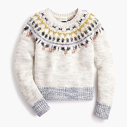 J crew sales ski sweater