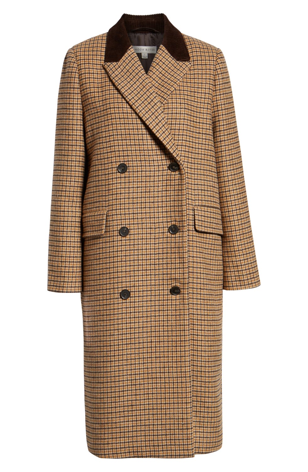 Shop It: Houndstooth Double Breasted Coat