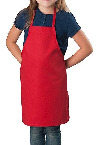 Red Kids Apron