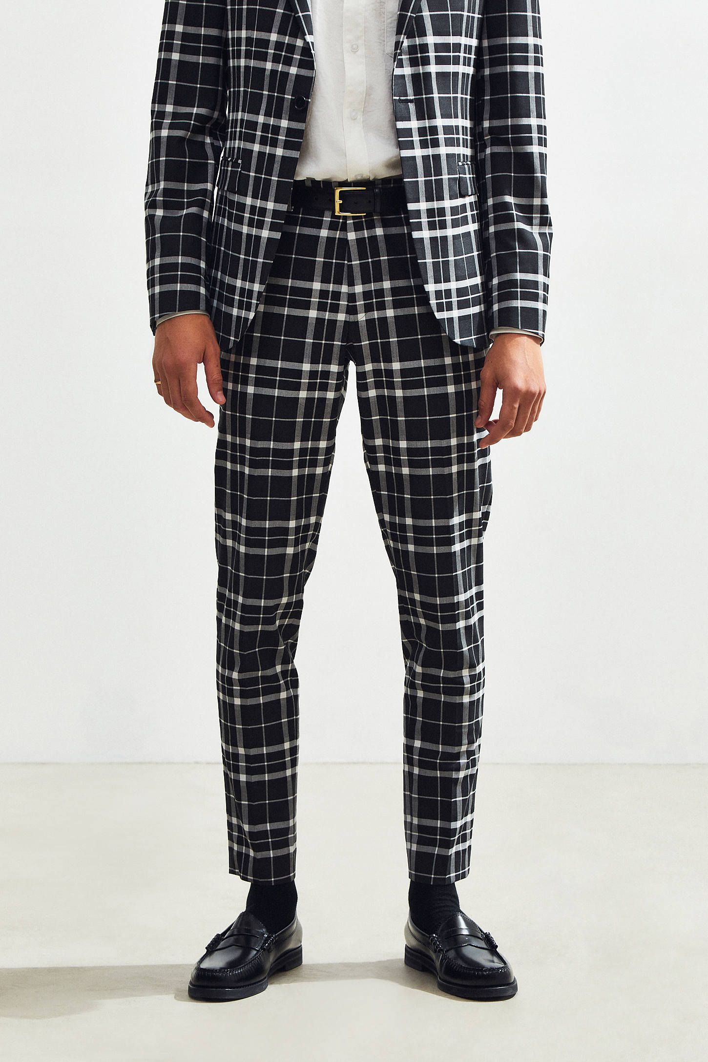 Uo tartan skinny on sale pant