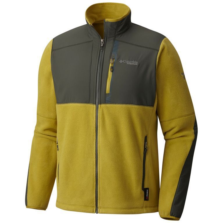 columbia titanium polartec fleece