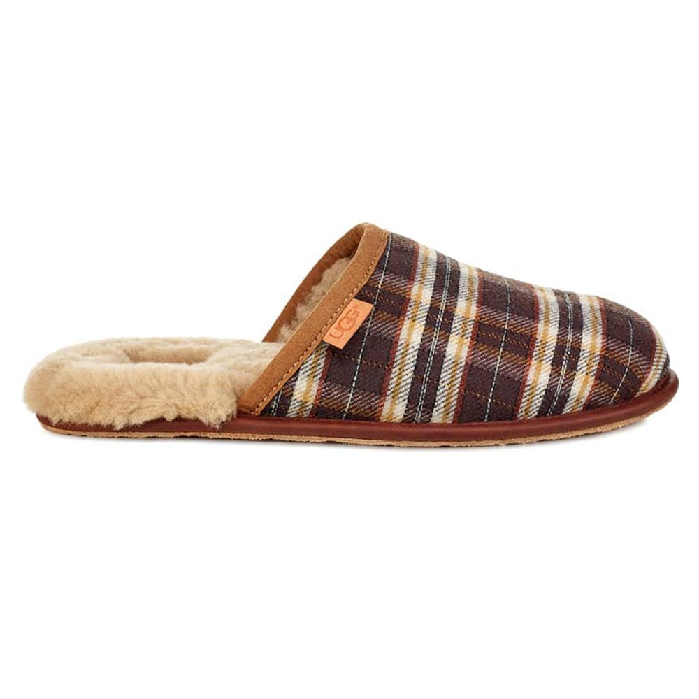 ugg extra wide mens slippers