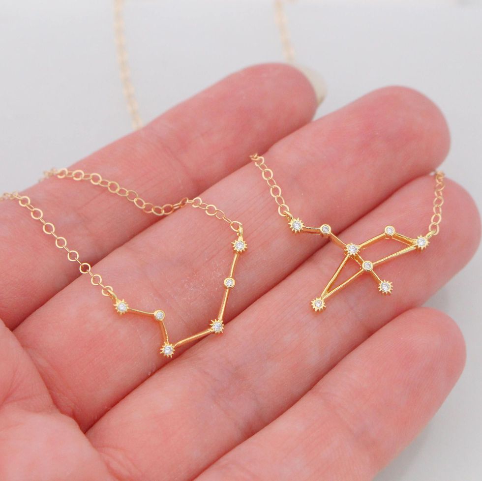 Dainty Zodiac Constellation Necklace
