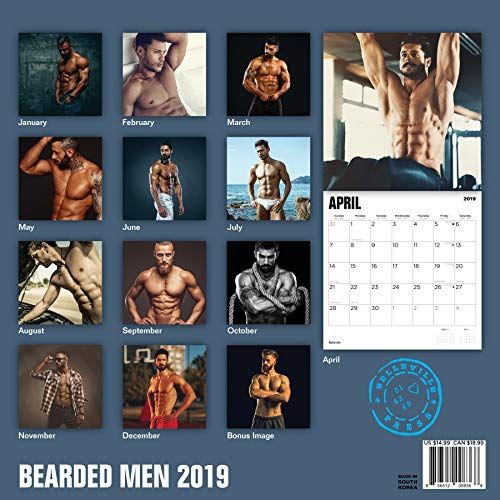2019 大鬍子猛男月曆