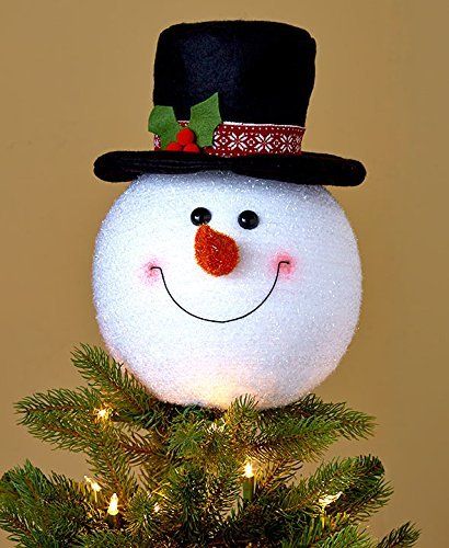 Snowman Christmas Tree Topper