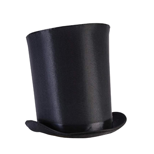 Extra Tall Black Top Hat