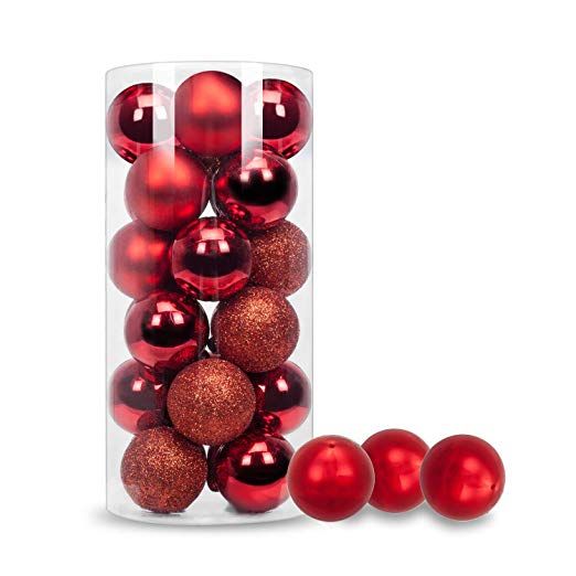 Red Christmas Ball Ornaments