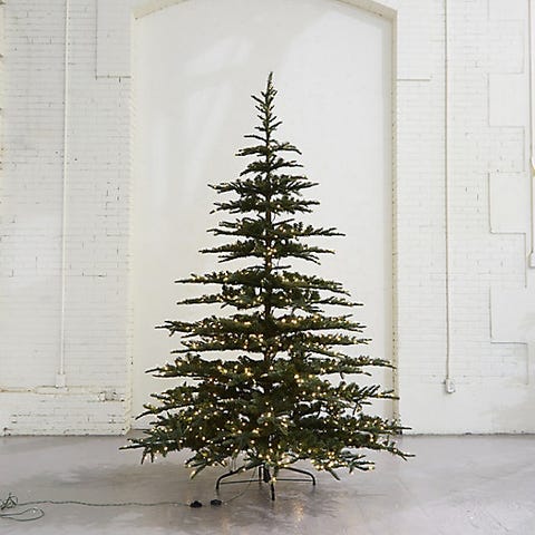 24 Best Artificial Christmas Trees Where To Fake Pre Lit Led Faux Le Fir